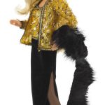 Haute Couture set designed by Oscar De la Renta, 1985 © Mattel Inc. Barbie Superstar indossa un modello di Oscar de la Renta disegnato nel 1985 per una collezione di quattro abiti haute couture pensati appositamente per Barbie, acquistabili separatamente dalla bambola