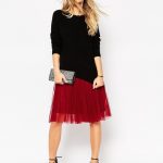 Needle e Thread gonna tulle longuette