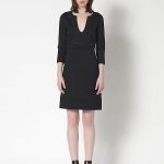 Patrizia Pepe abito in jersey di viscosa nero