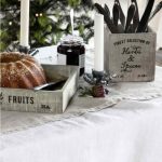 Piccola scatola in legno - H&M - Grigio chiaro