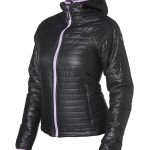 Piumino donna Hevik dettagli a contrasto