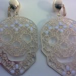 Trampos orecchini teschio grandi