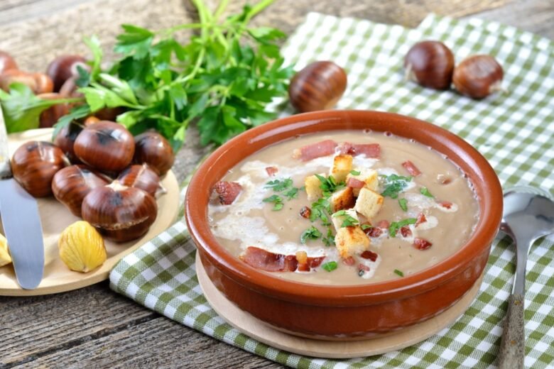Crema salata di castagne