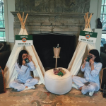 Kim Kardashian al baby shower per il secondogenito in arrivo