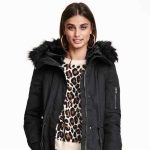 H&M parka nero