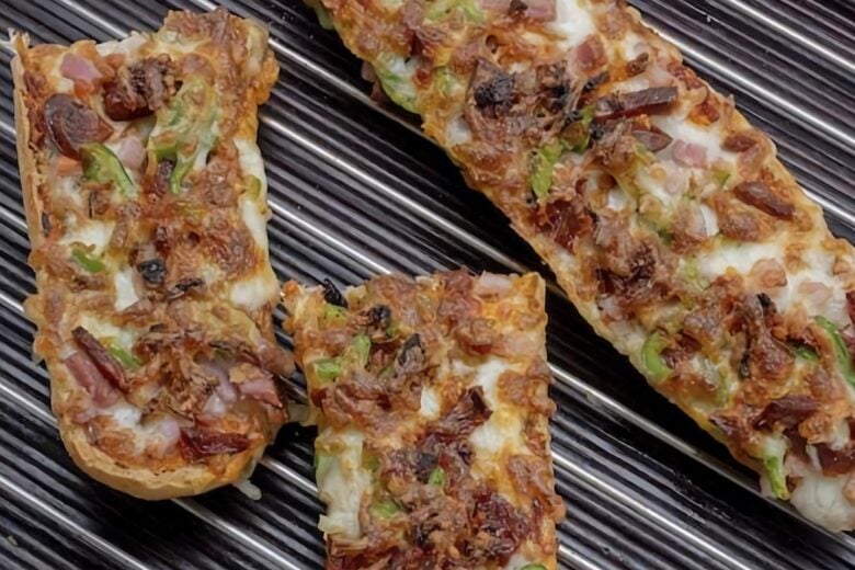 Pizza baguette