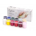 Set nail art - 12 colori acrilici ESTROSA