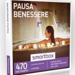 Un'idea originale: la smartbox Pausa benessere per una persona permette di scegliere tra 470 percorsi relax e trattamenti benessere di ogni tipo a un piccolo prezzo.
