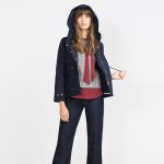 Zara parka blu