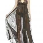 Camicia da notte La Perla lunga pizzo Chantilly