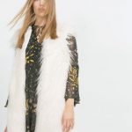 Gilet ecopelliccia Zara seventies style