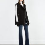 Gilet ecopelliccia Zara ecopelle