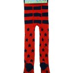 Little tip toe tights Tomato stars - Baby boy - Frugi
