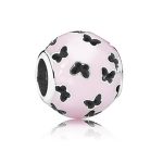Pandora charm Farfalle rosa in volo