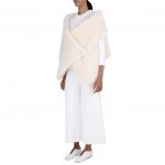 Stella McCartney gilet ecopelliccia beige