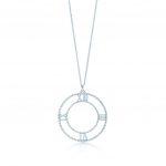 Tiffany Atlas Pendente Aperto oro bianco