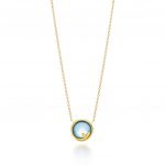 Tiffany Paloma Picasso Olive Leaf Pendente topazio
