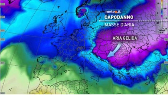 Meteo di Capodanno: da gennaio tornano la pioggia e la neve
