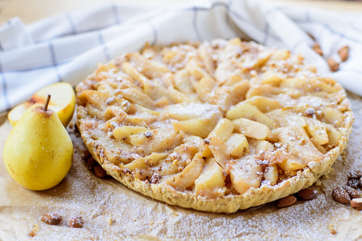 torta di riso alla frutta