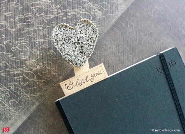 Un segnalibro per dire Ti amo