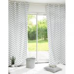 Tenda beige in cotone con occhielli 110 x 250 Infini - Maison du Monde