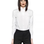 Yves Sain Laurent camicia bianca classica