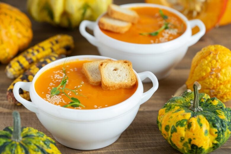 Crema di zucca e finocchi con il Bimby