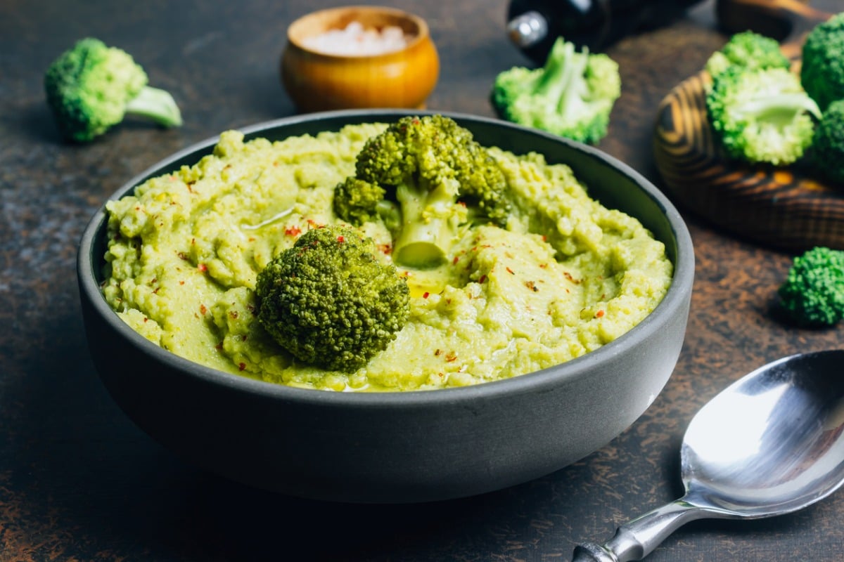 Grano saraceno con pesto di broccoli