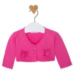 Cardigan corto in tricot a fiori - Mayoral