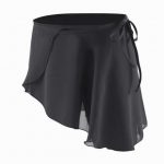 Gonnellino danza classica bambina in voile nero - Domyos
