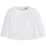 Maglia maniche lunghe in tulle - Mayoral