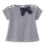 T-shirt bebè bambina millerighe - Petit Bateau
