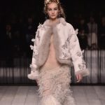 Alexander McQueen abito bianco