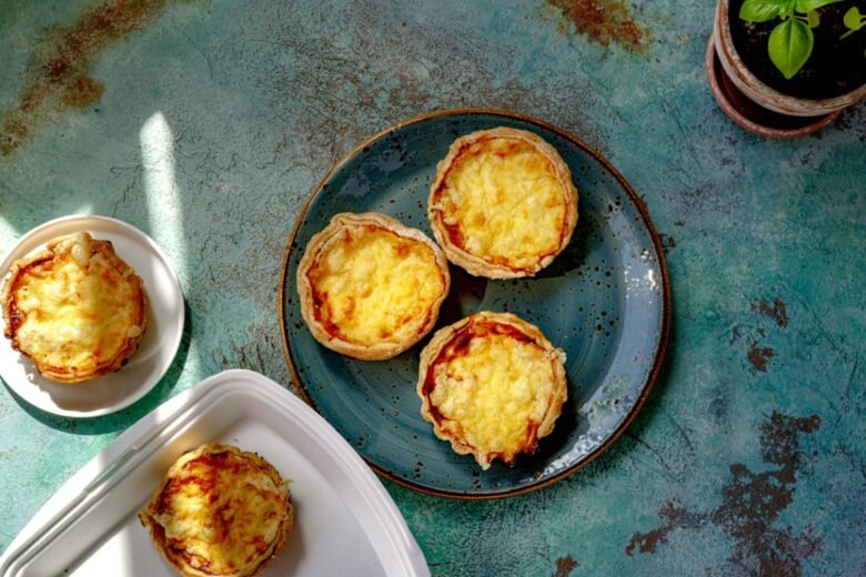 Mini quiche di porri in crosta di riso con il Bimby