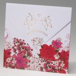 partecipazione matrimonio amiche della Sposa tema floreale