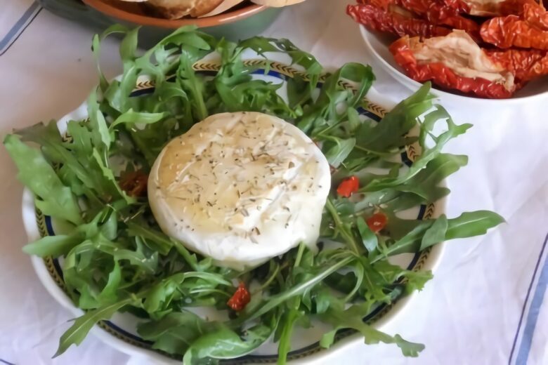 Tomini del boscaiolo farciti con pomodori secchi e rucola