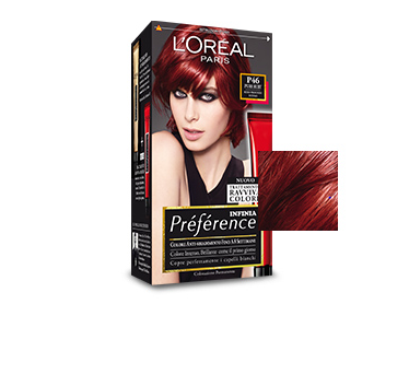Capelli rosso profondo