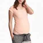 H&M t-shirt mélange rosa