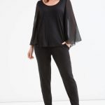 OVS blusa viscosa nera