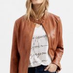 Zalando giacca in pelle Violeta by Mango