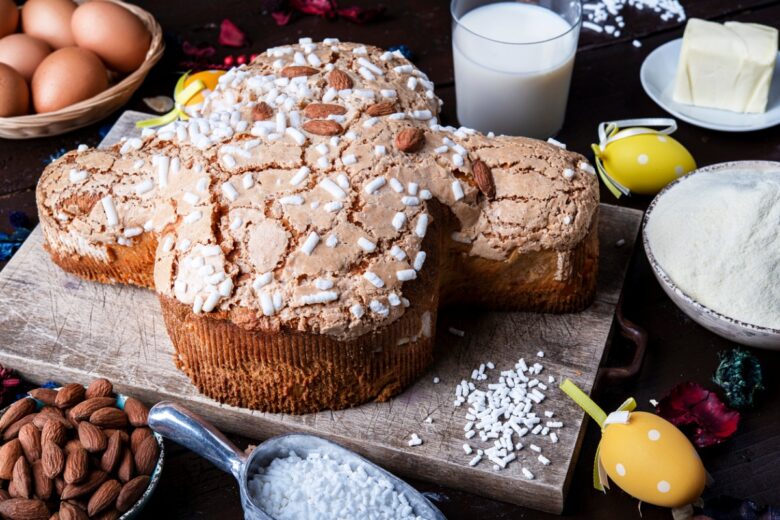 Colomba Pasquale con il Bimby