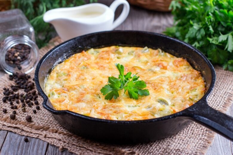 Frittata di porri