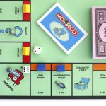 SWINDON, UK - JUNE 11, 2014: English Edition of Monopoly showing The Jail, The classic trading game from Parker Brothers was first introduced to America in 1935.