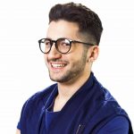 Michele, ballerino della squadra blu
