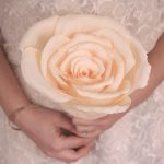 bouquet mono fiore grande rosa