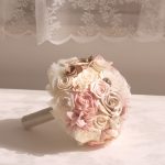 bouquet fiori di stoffa