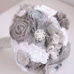 bouquet fiori stoffa