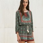 Bershka abito corto fantasia