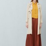 Mango gonna lunga "satinata"