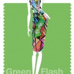 Pantone Green Flash verde
